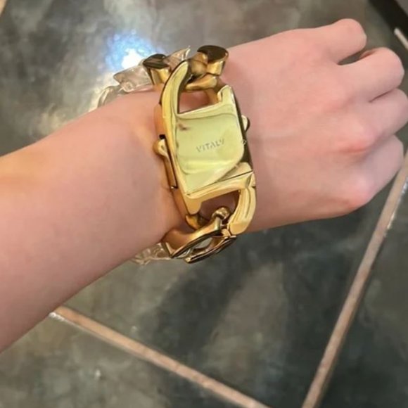 Vitaly Clear Resin Chain Static Bracelet- BRAND NEW! - Picture 3 of 9